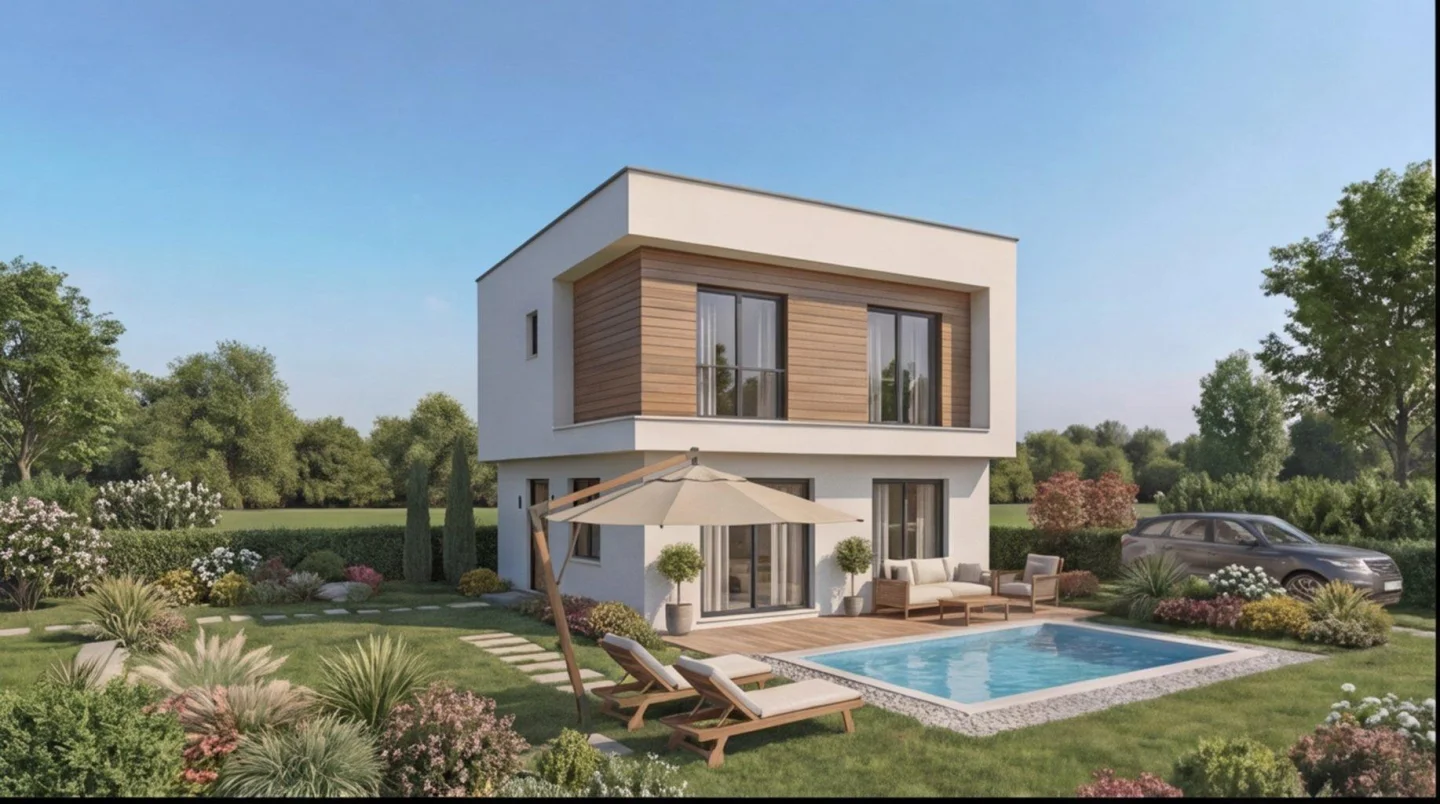 Kocaali Karalar'da Satılık Villa Projesi ve Ruhsatı Hazır 302 m² Arsa