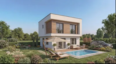 Kocaali Karalar'da Satılık Villa Projesi ve Ruhsatı Hazır 302 m² Arsa