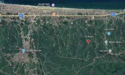 Kocaali Alandere'de Deniz Manzaralı, Hazır Kurulu Düzen Evli Fındıklık